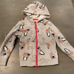 Cat & Jack zip hoodie 3T pandas